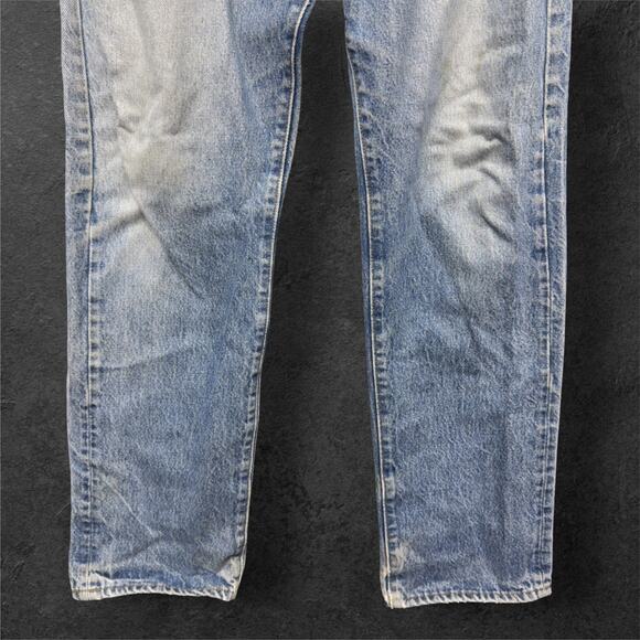 Vintage Levis 501 80s Made in USA Button Fly Jeans Size 32 - Picture 3 of 13